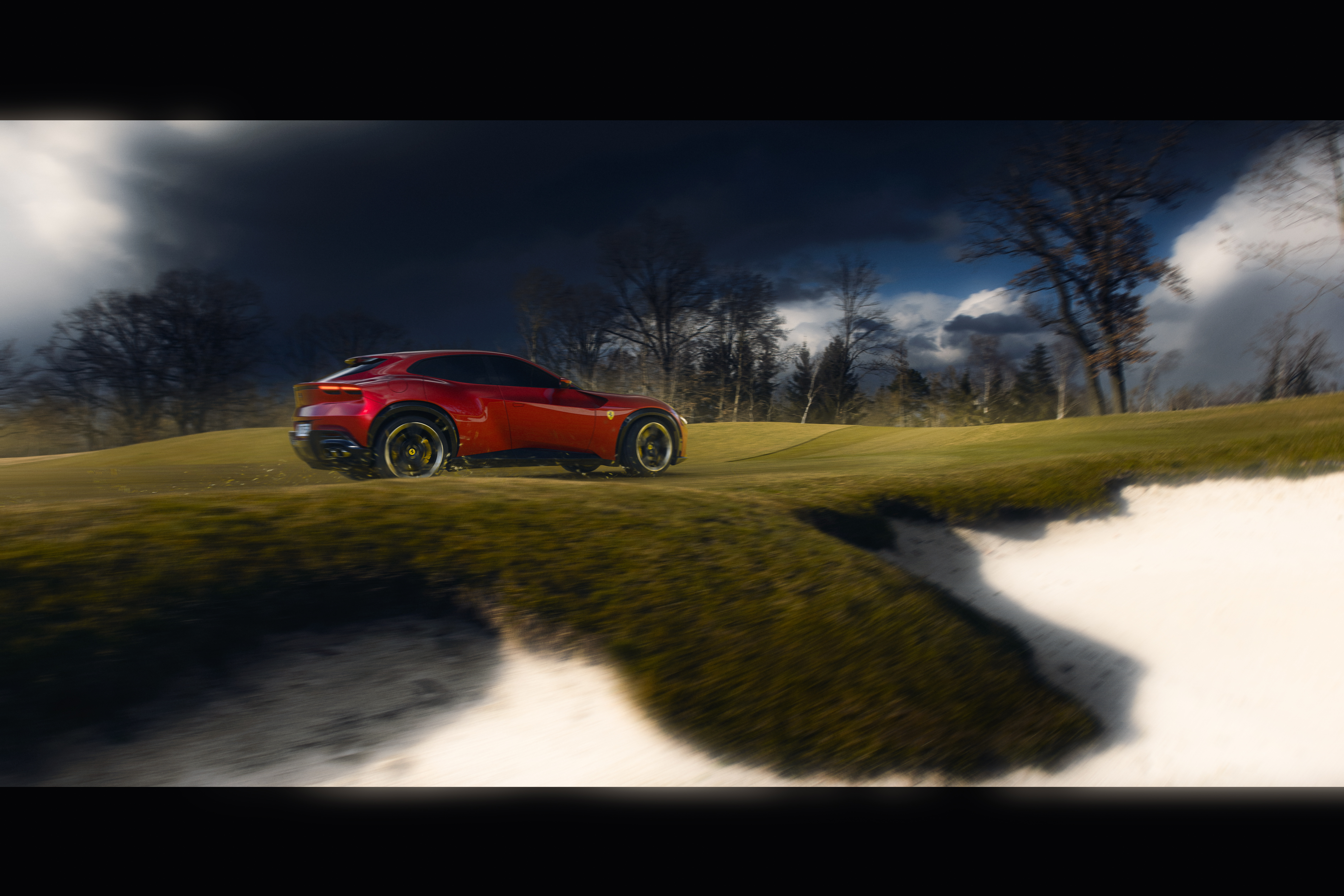 Ferrari，shot，Purosangue，Render，automobile，Sports car，