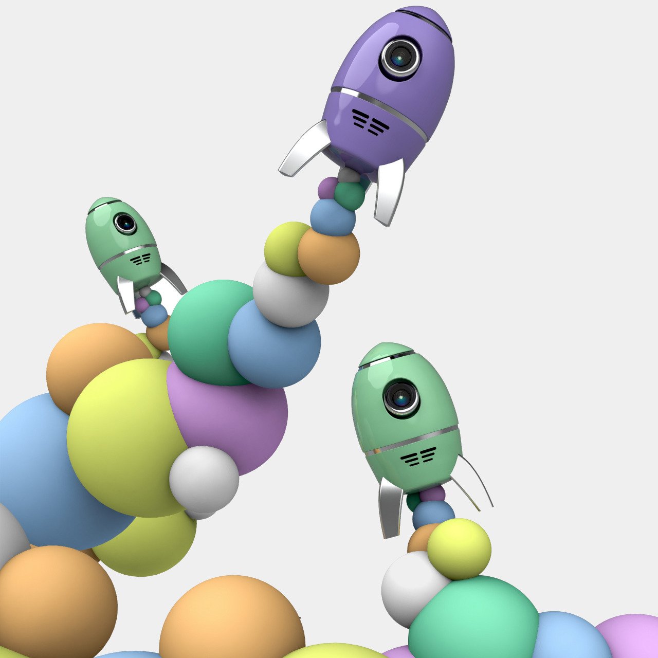 smeg，Baby monitor ，Retro，