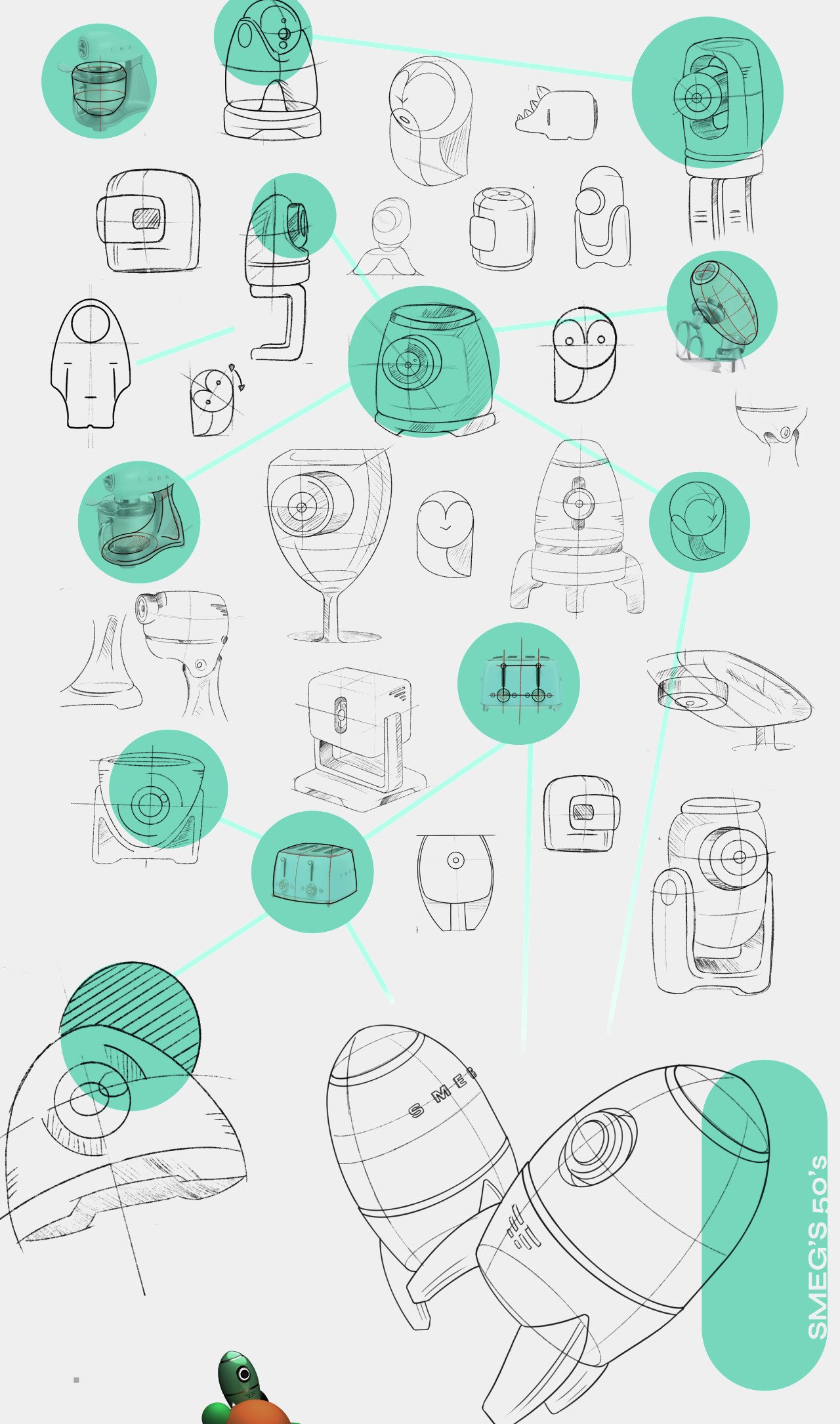 smeg，Baby monitor ，Retro，