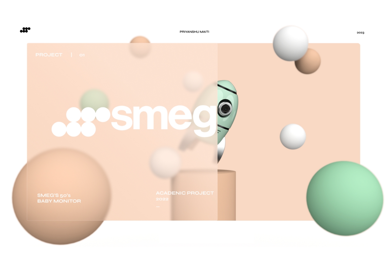 smeg，Baby monitor ，Retro，