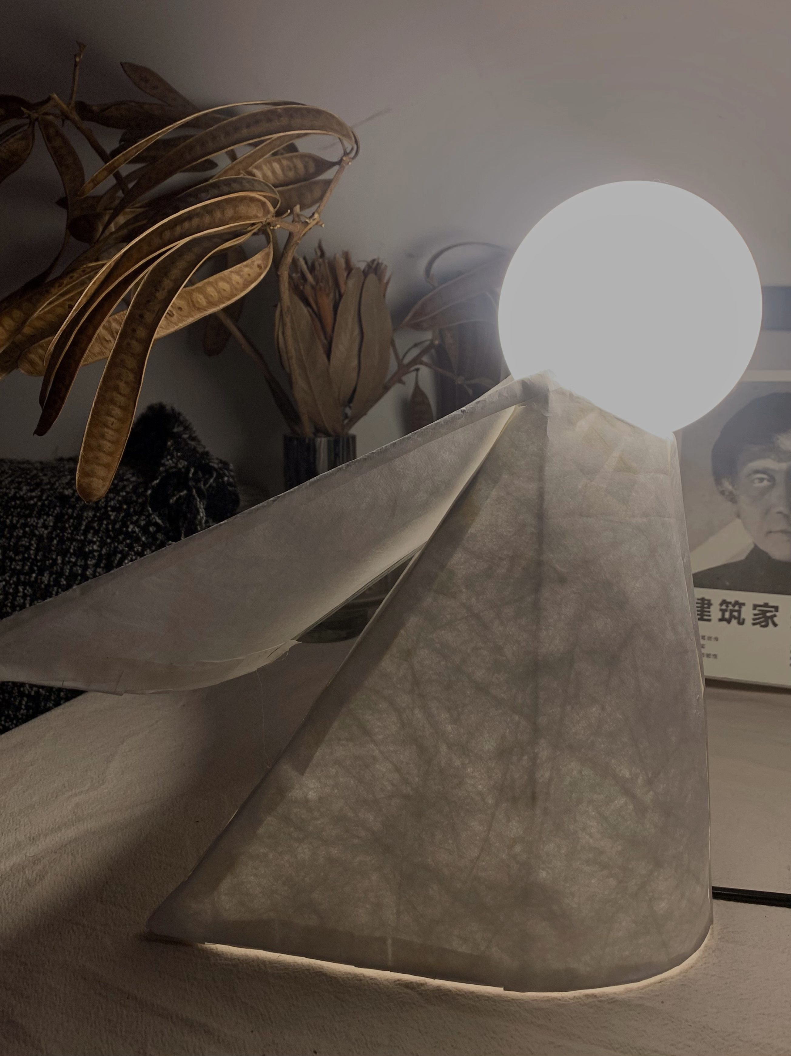 Original design，Original lamps，Paper lamp，Handmade，