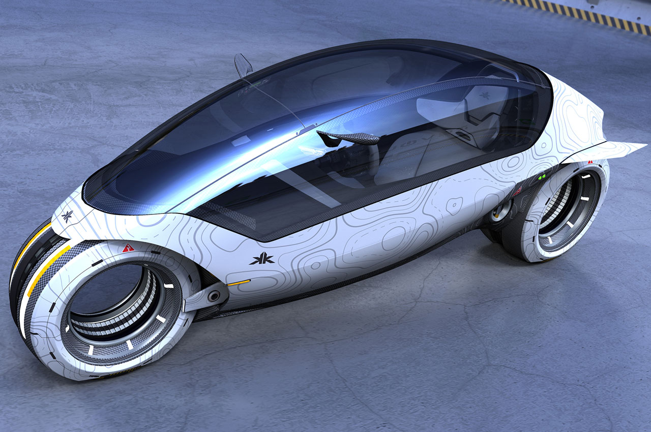 new energy，Electric vehicle，Sense of future，