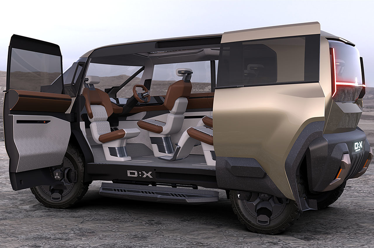 Concept Car，Van，Mitsubishi，