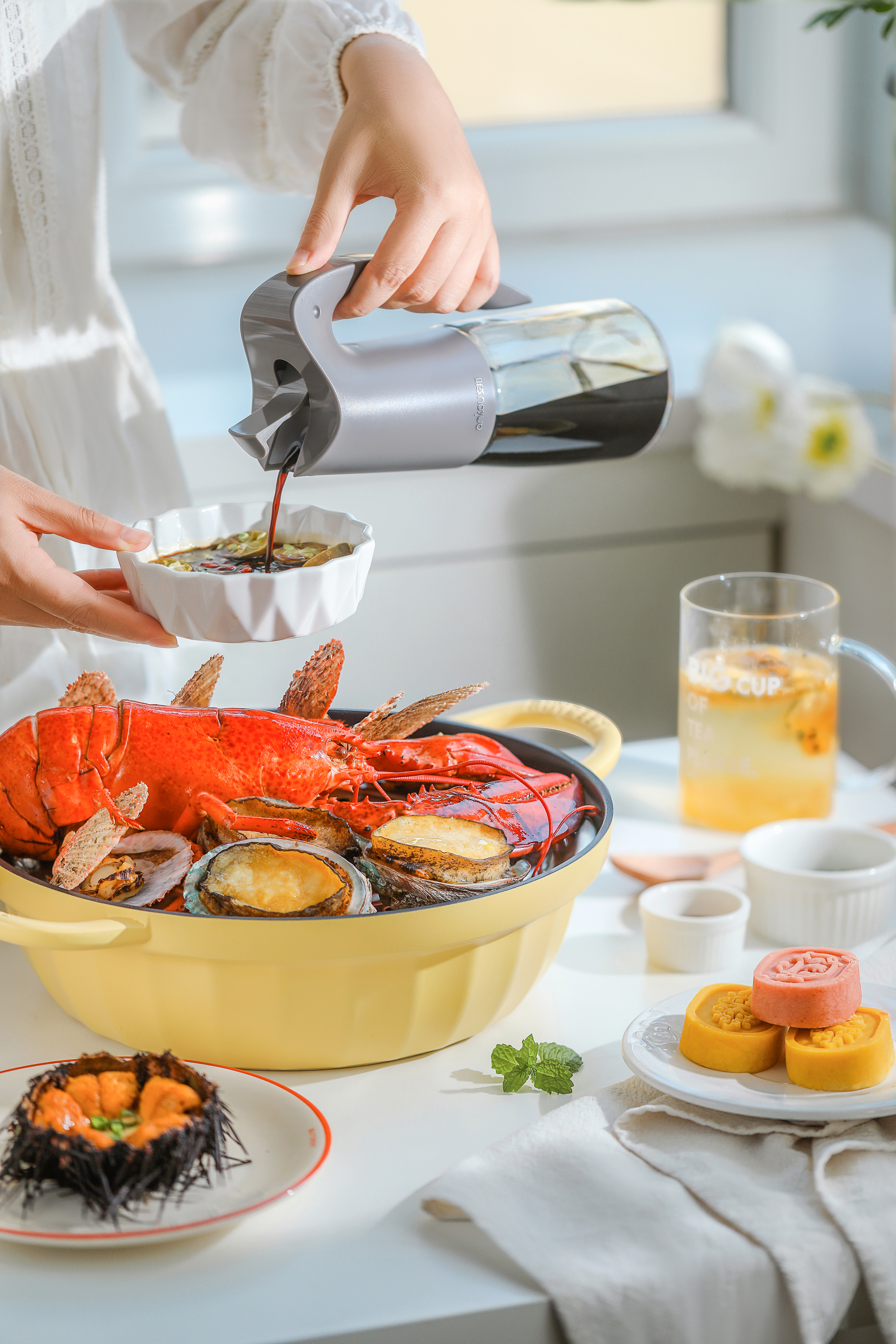 Oil pot，automatic，Glass，