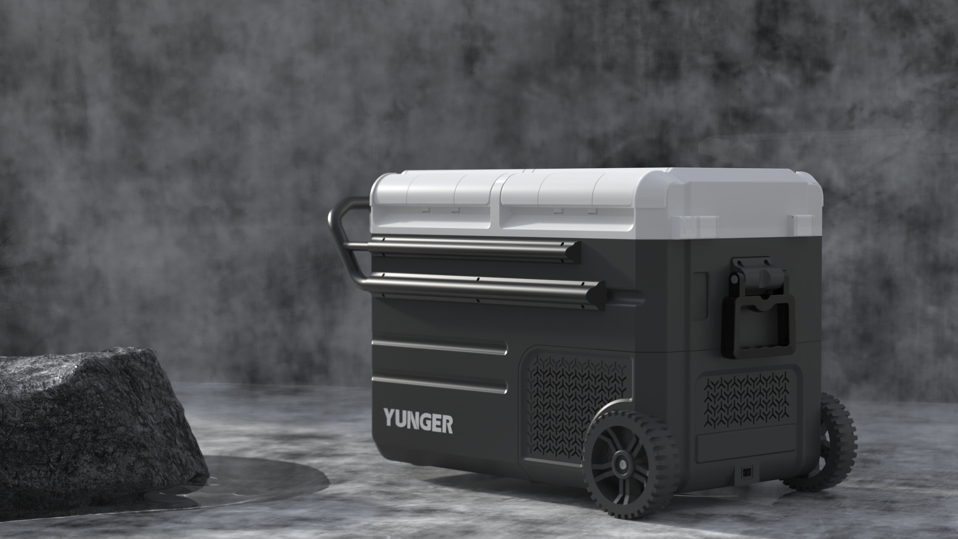 TOALL Convex and Concave Design，Car refrigerator，