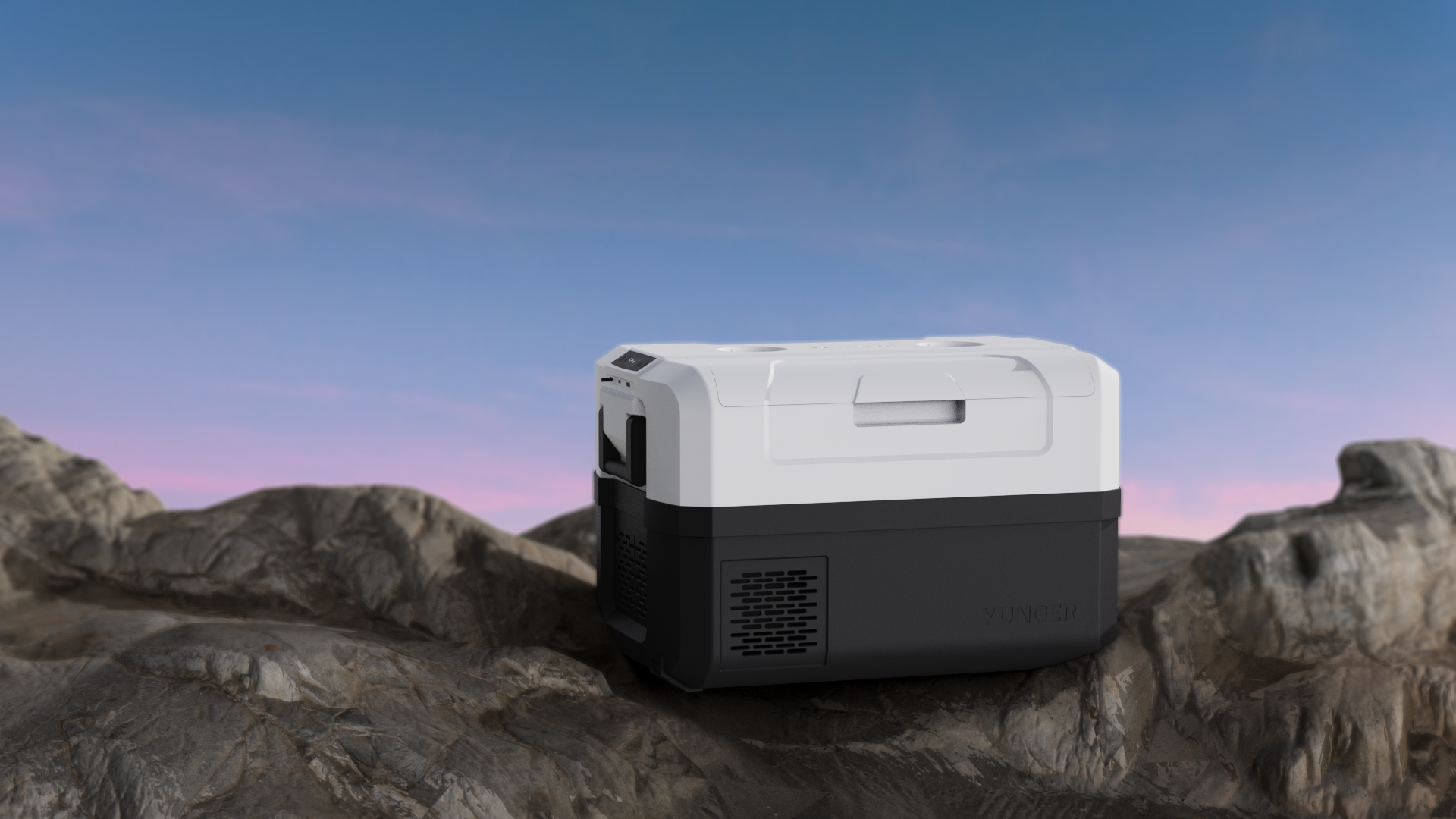 TOALL Convex and Concave Design，Car refrigerator，