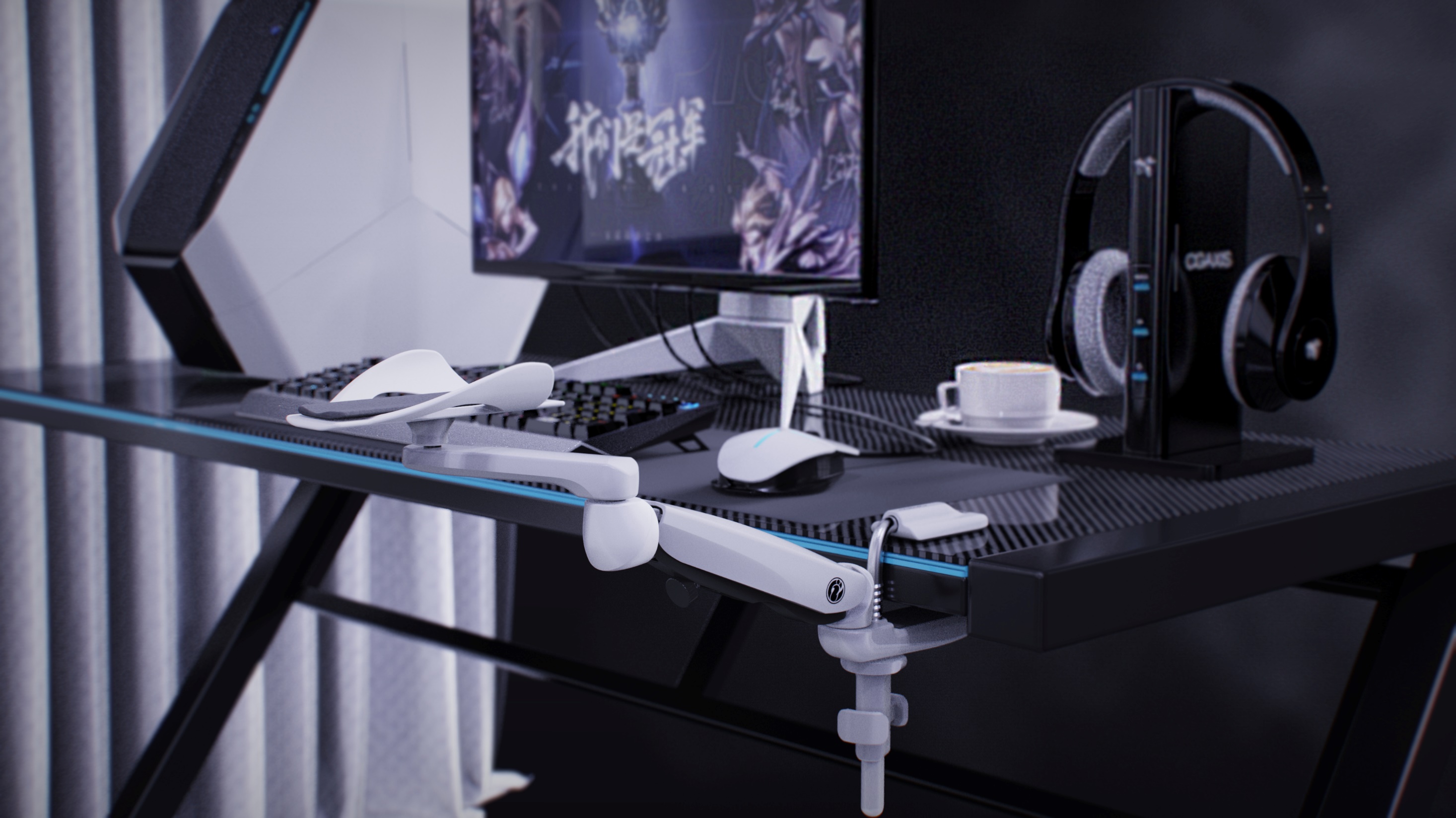 Brat，Bracket，Elbow Drag，The computer table，E-sports chair，