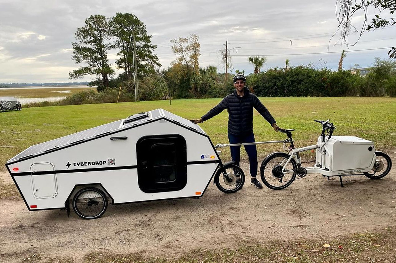 truck，Cyber，trailer，industrial design，