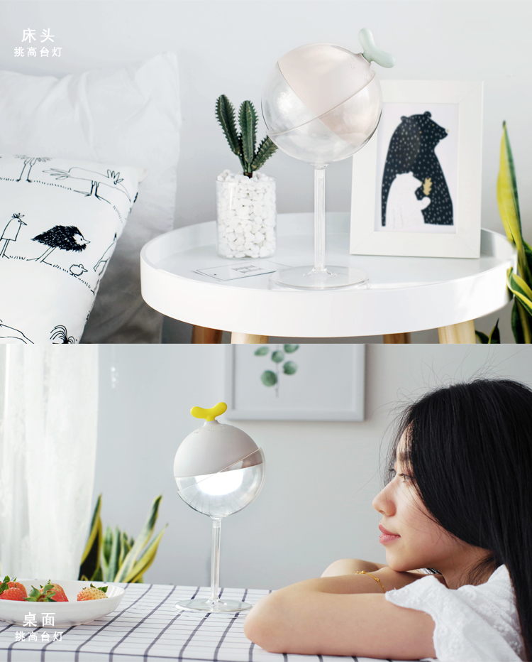 Desk lamp, night lamp, timing lamp，