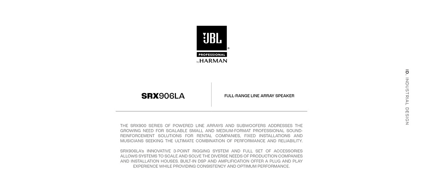 SRX900，Power line array，Subwoofer，product design，