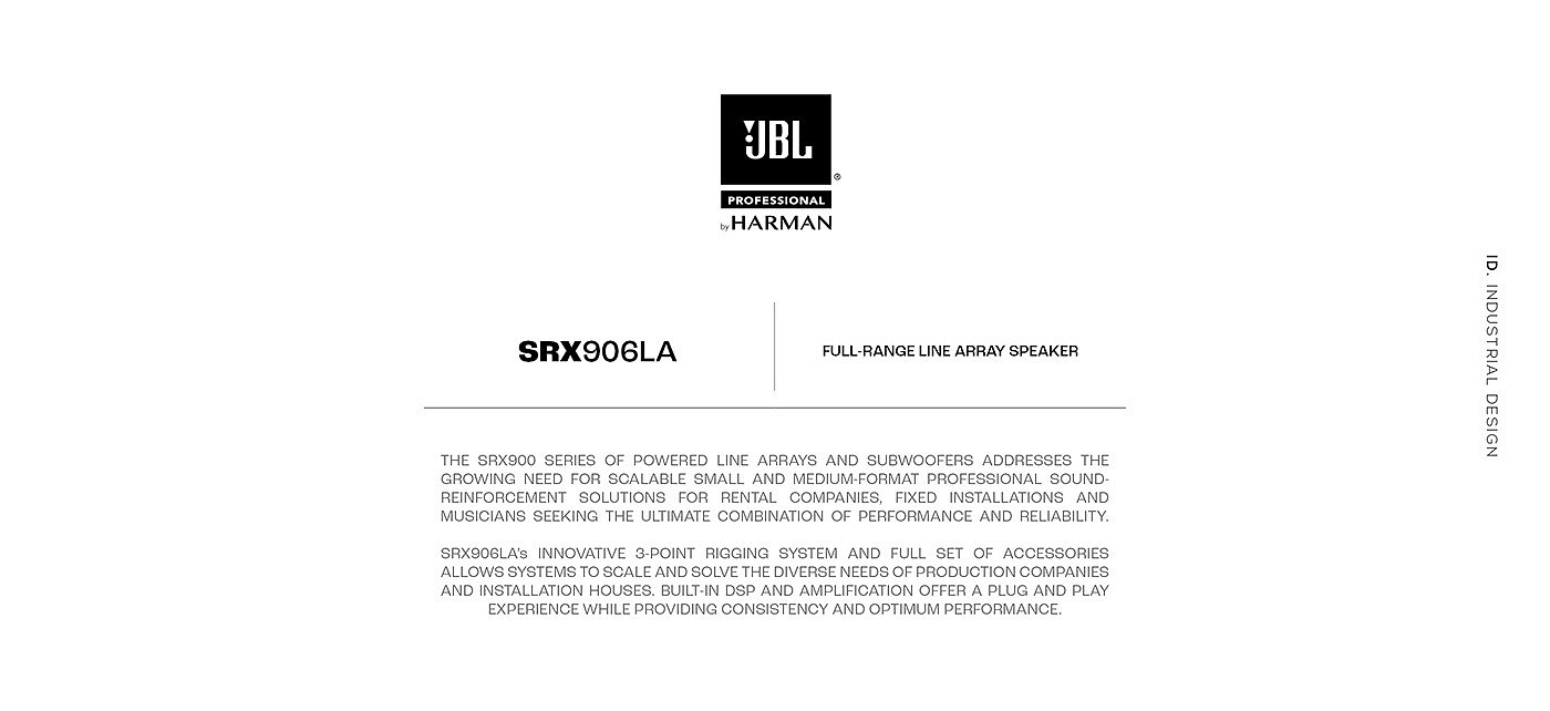 SRX900，Power line array，Subwoofer，product design，