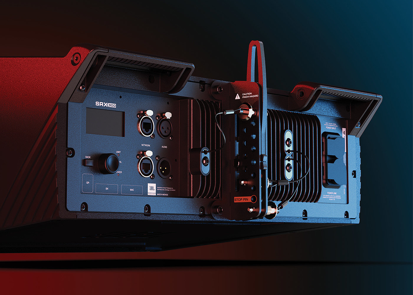SRX900，电源线阵列，低音扬声器，产品设计，