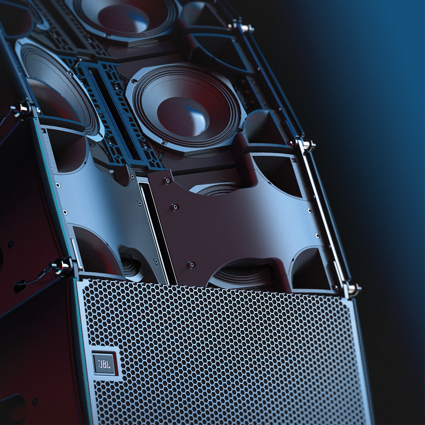 SRX900，Power line array，Subwoofer，product design，