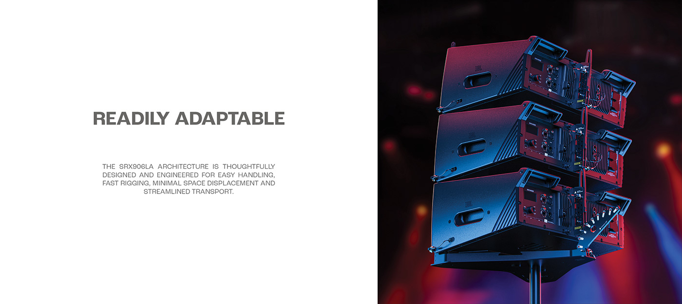 SRX900，Power line array，Subwoofer，product design，