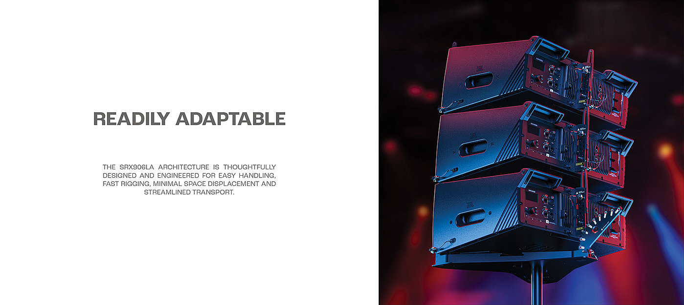 SRX900，Power line array，Subwoofer，product design，