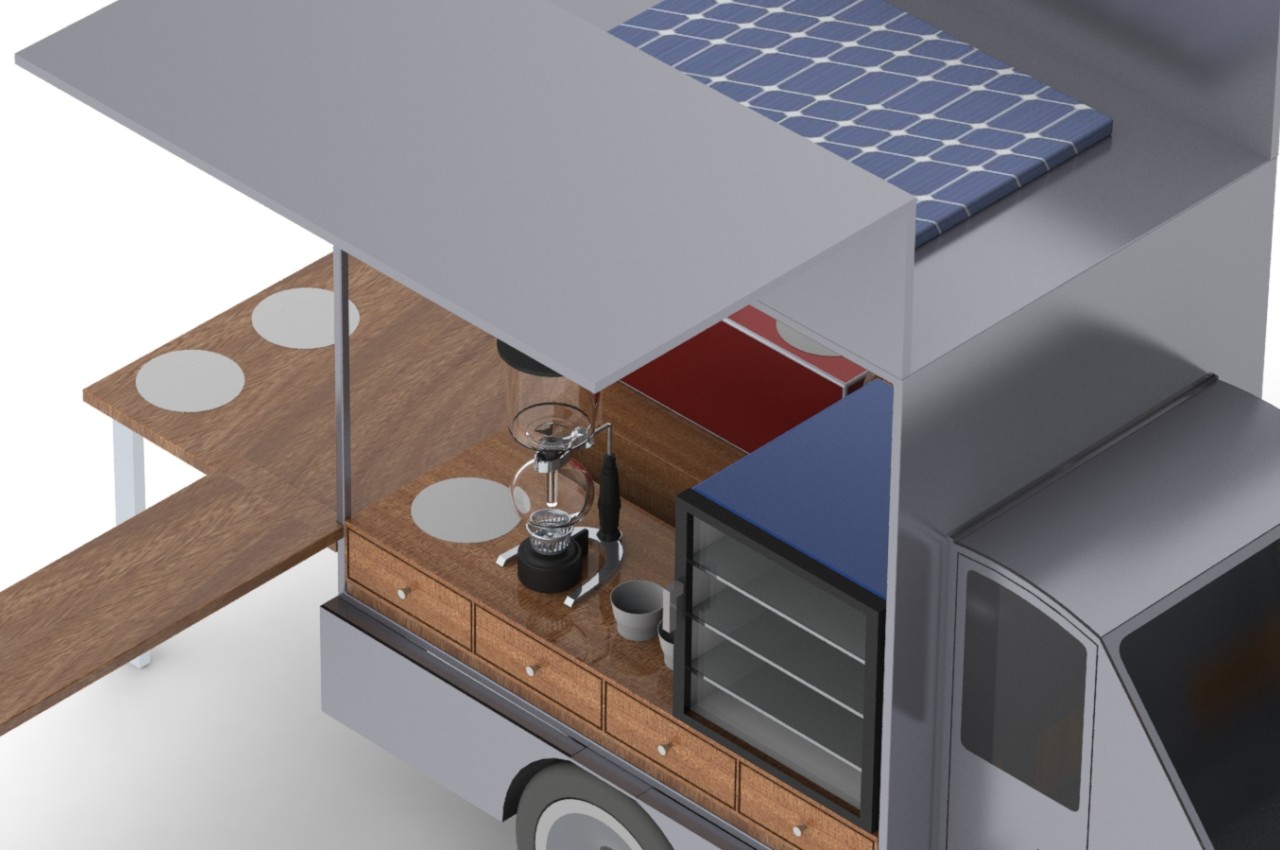 portability，Coffee，vehicle，solar energy，