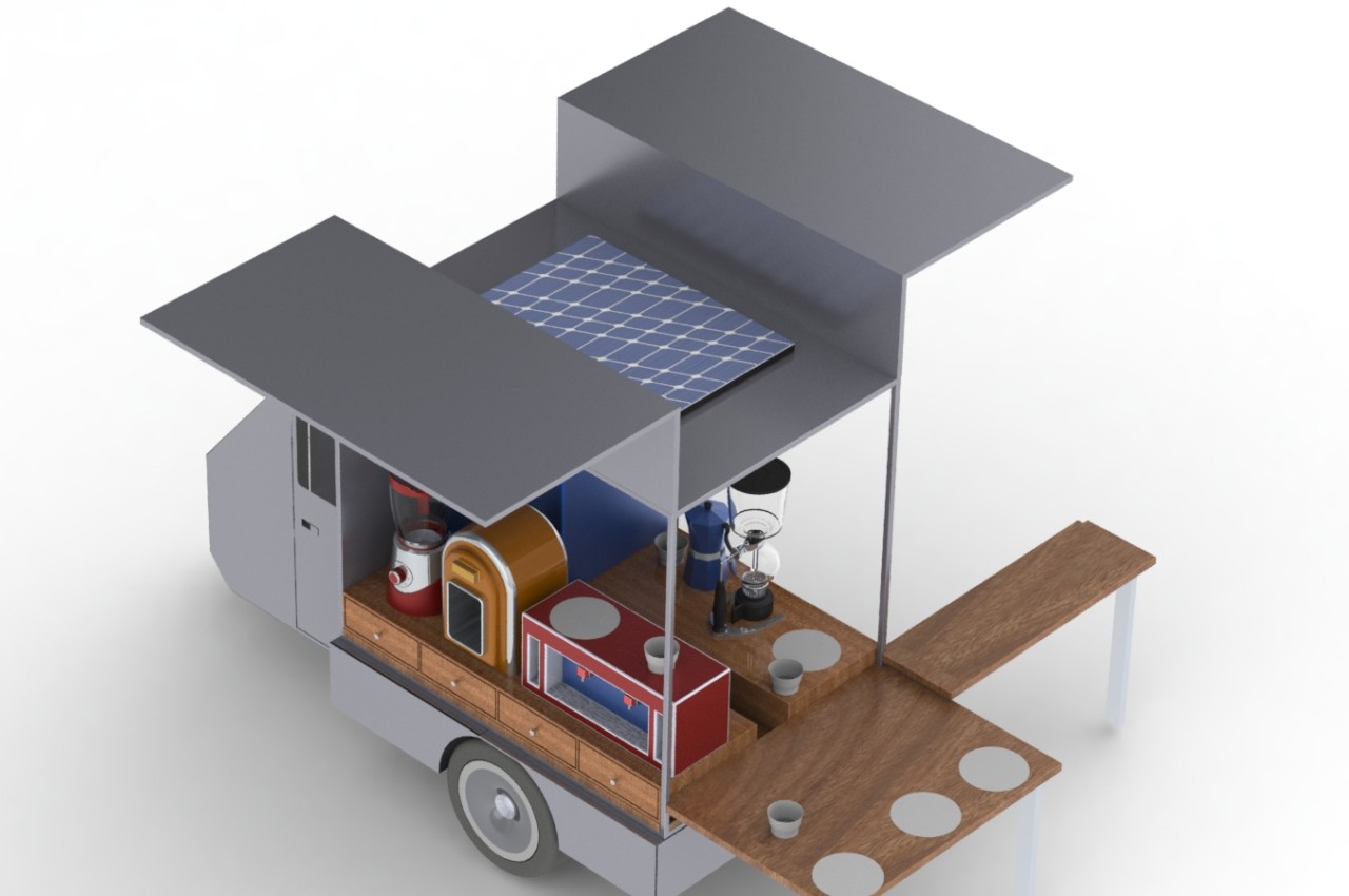 portability，Coffee，vehicle，solar energy，