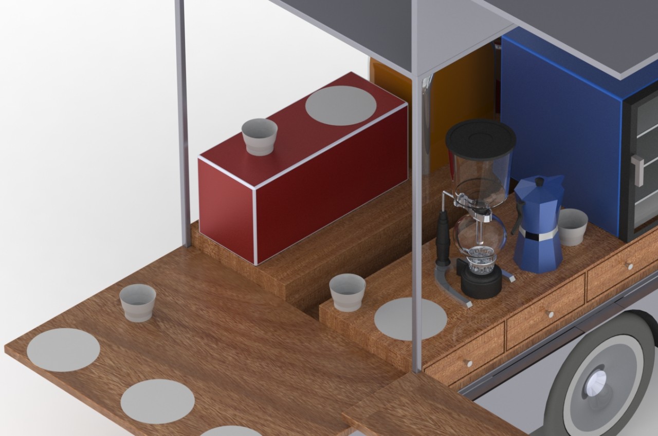 portability，Coffee，vehicle，solar energy，