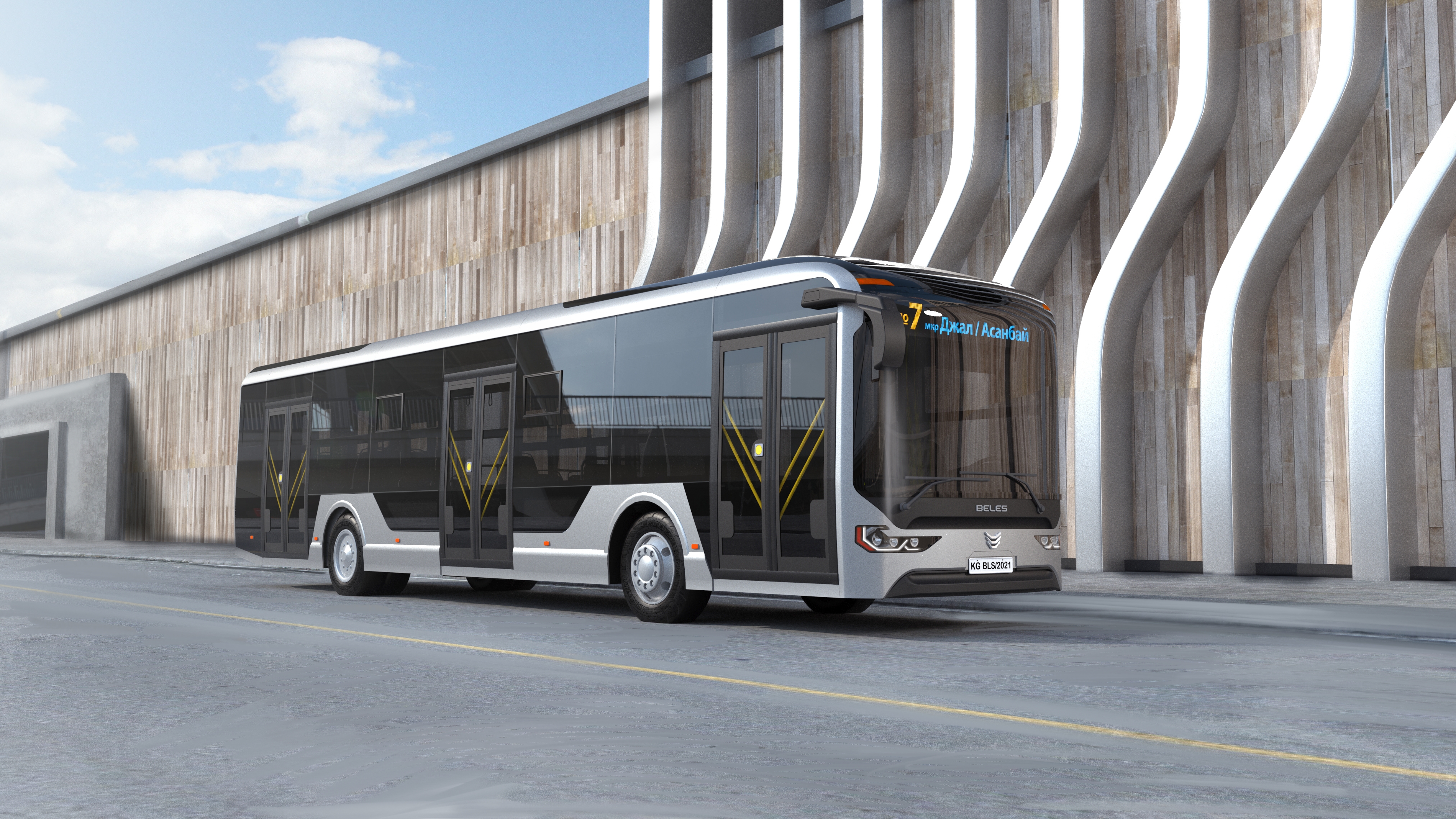 Passenger car，Electric，Bell，Kyrgyzstan，