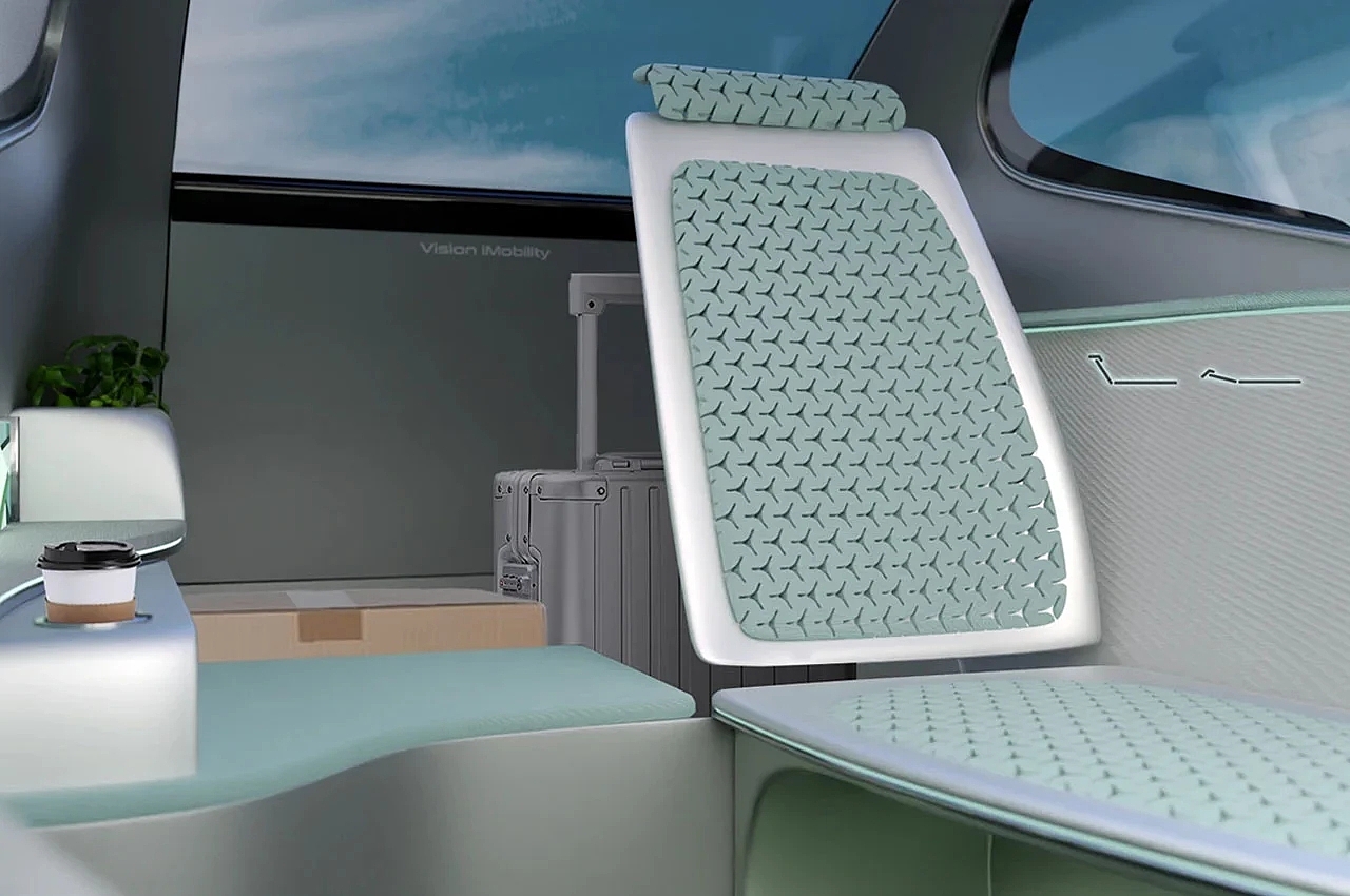 Benz，automobile，industrial design，mercedes，Vision iMobility，