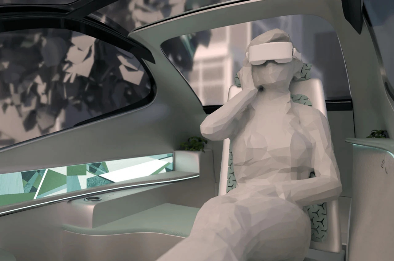 Benz，automobile，industrial design，mercedes，Vision iMobility，