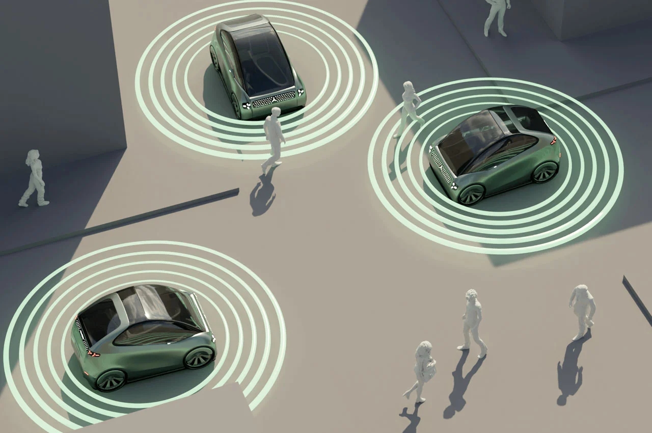 Benz，automobile，industrial design，mercedes，Vision iMobility，