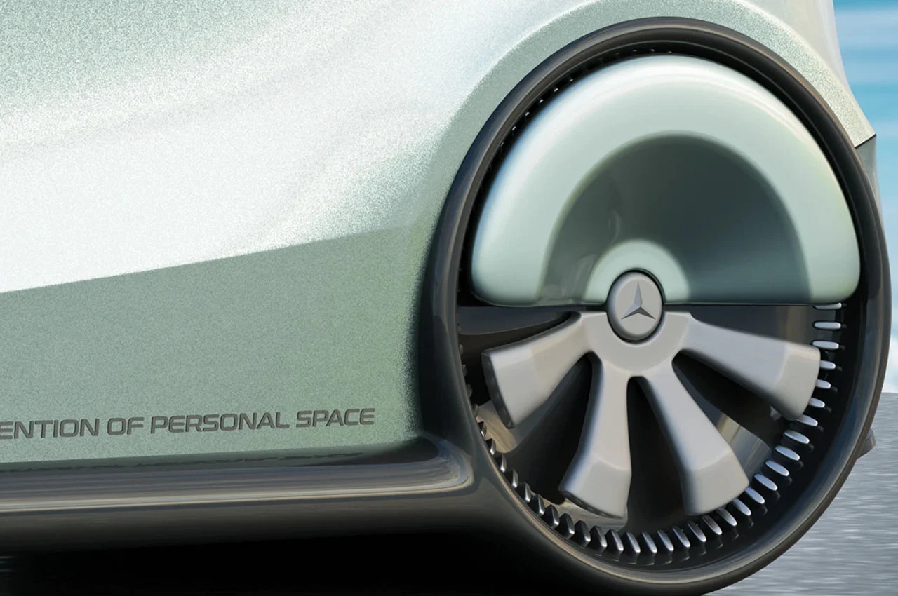 Benz，automobile，industrial design，mercedes，Vision iMobility，