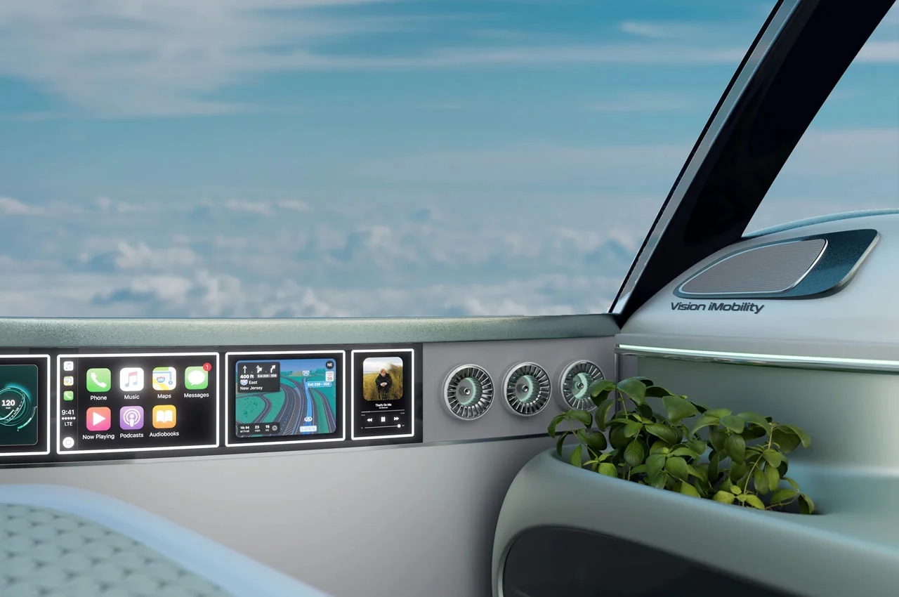 Benz，automobile，industrial design，mercedes，Vision iMobility，