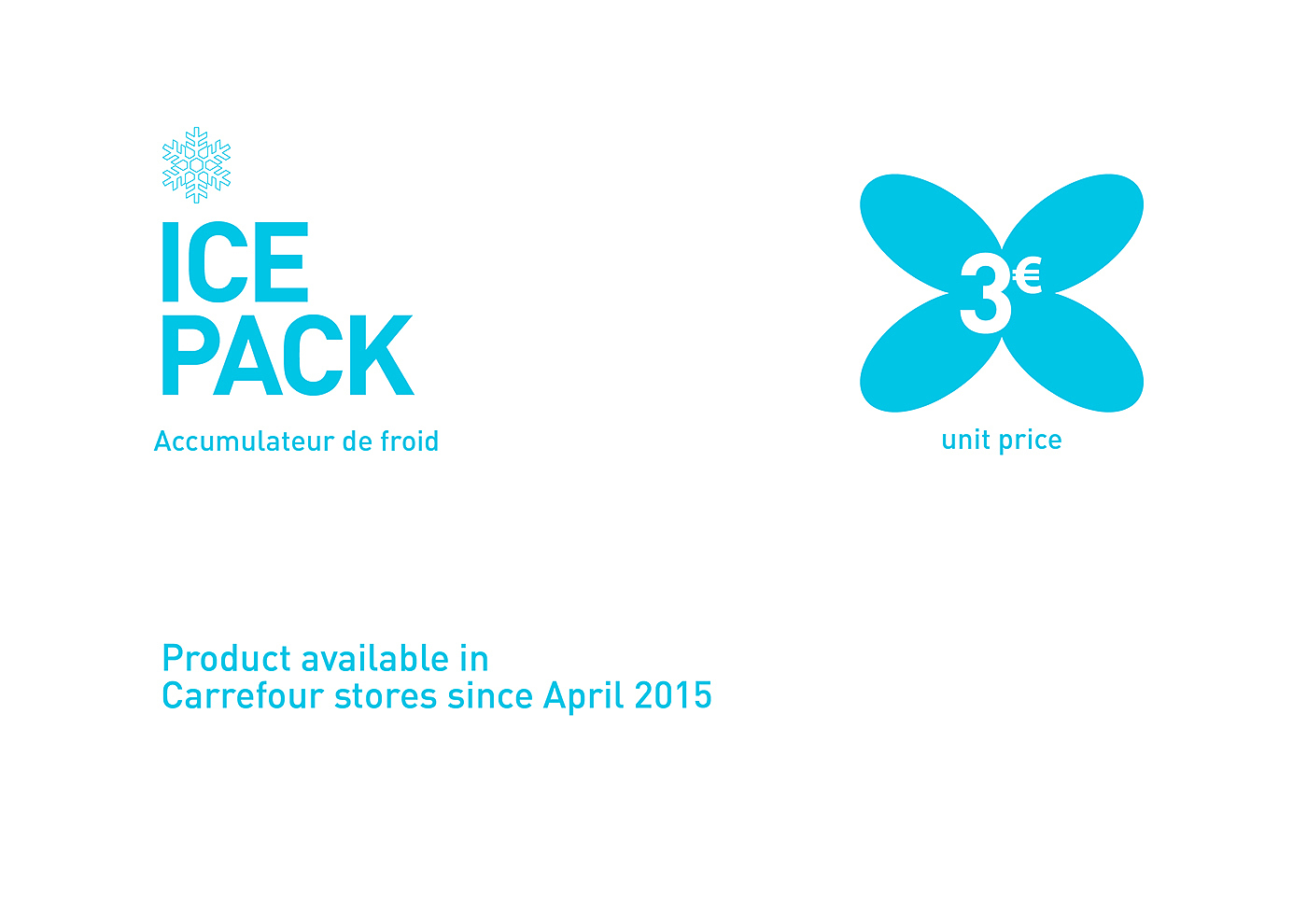 CARREFOUR，冰块盒，ice  pack，