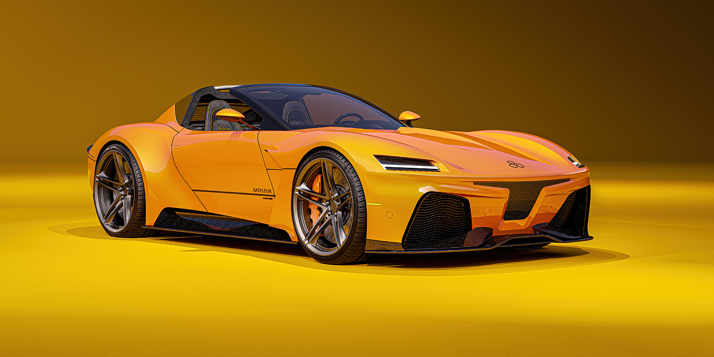 Super car，Vehicle design，Bateleur，