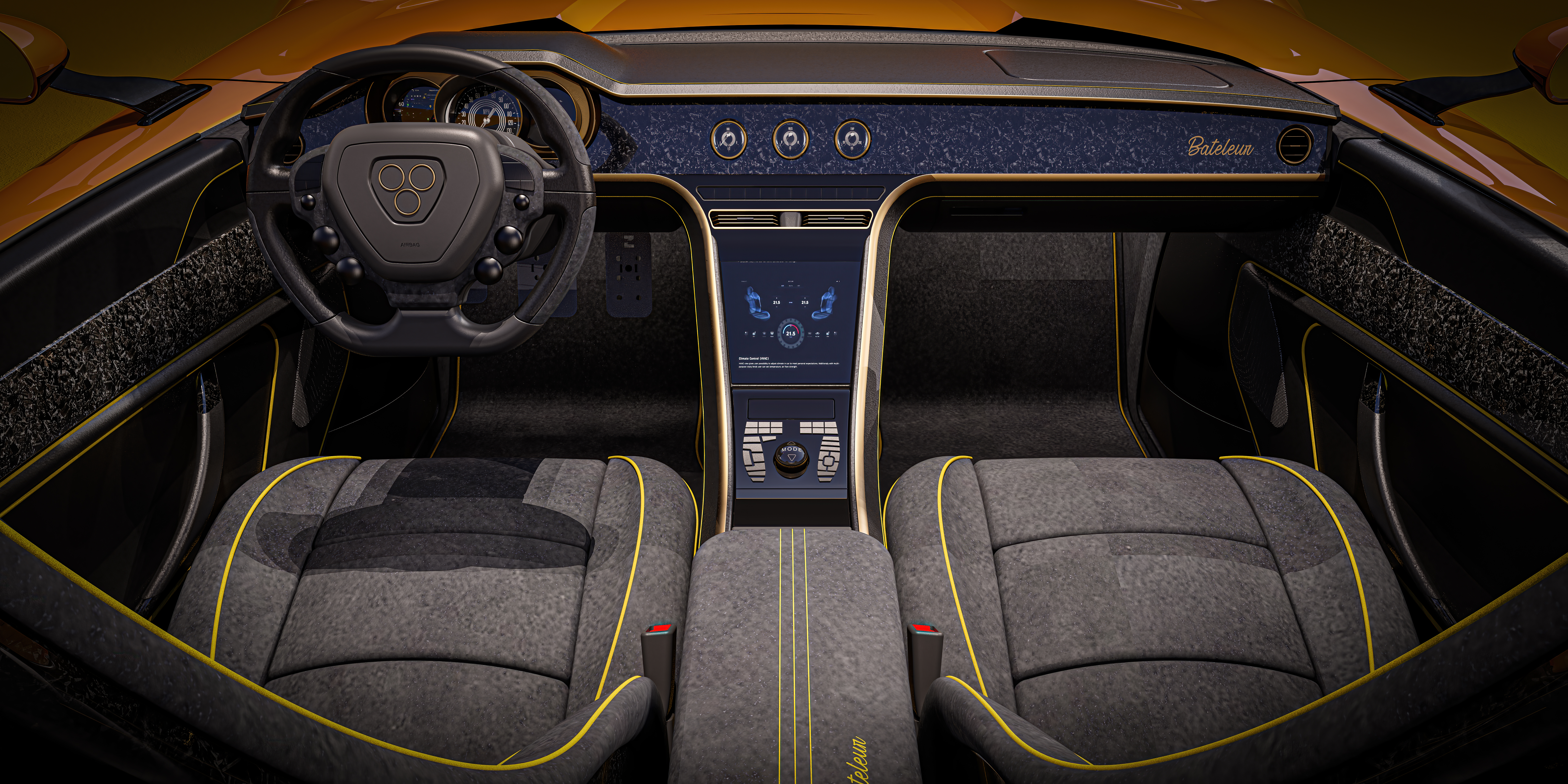 Super car，Vehicle design，Bateleur，