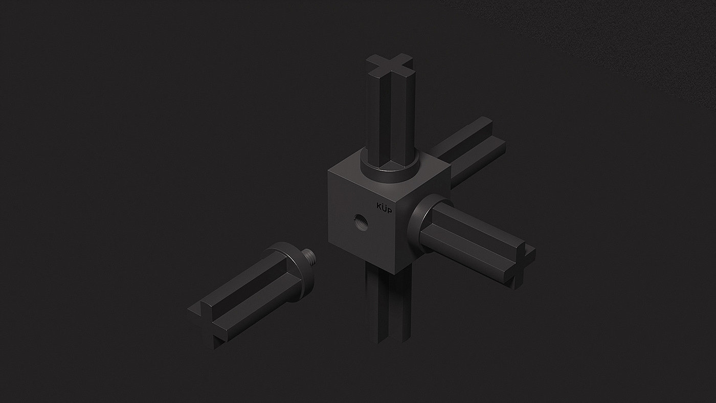 KUP，furniture，Storage tool，modularization，