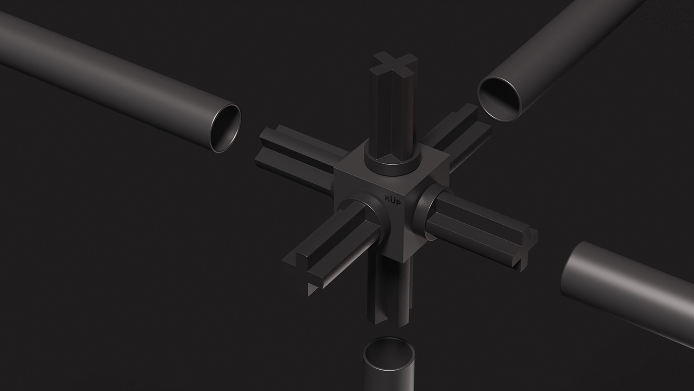 KUP，furniture，Storage tool，modularization，