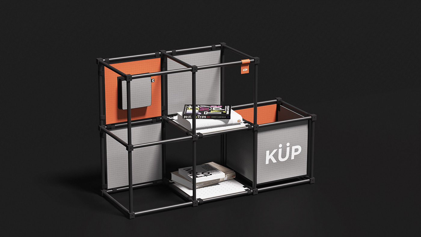 KUP，furniture，Storage tool，modularization，