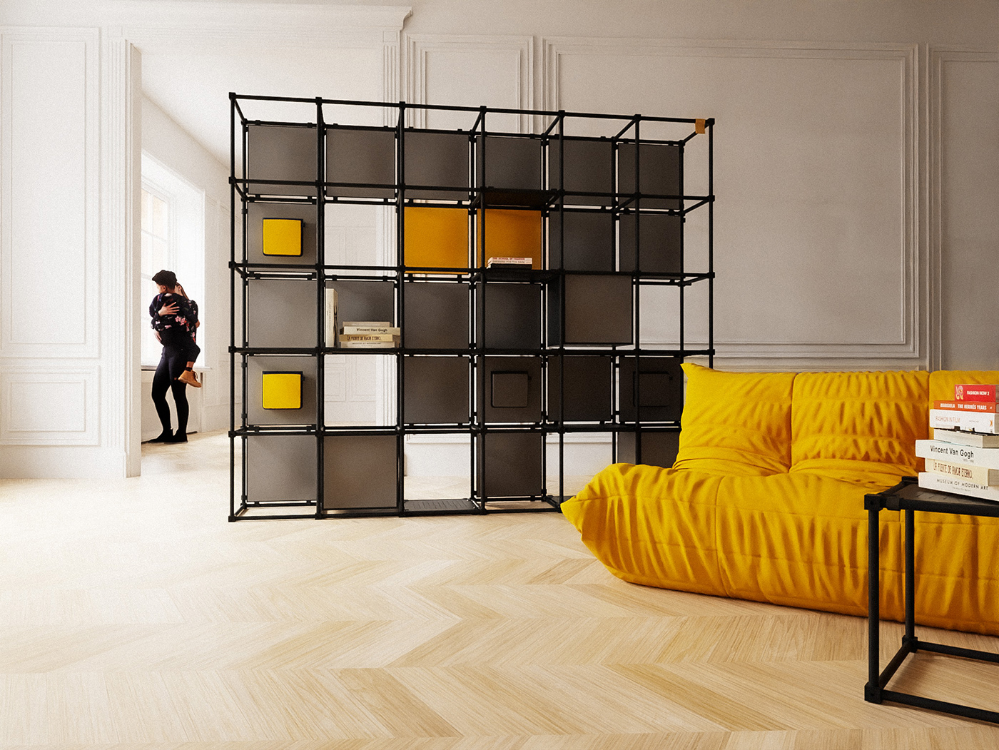 KUP，furniture，Storage tool，modularization，