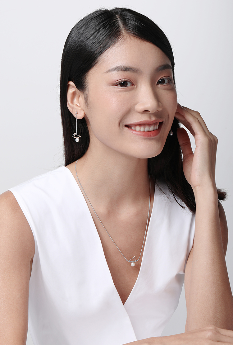 Childish Trojan Horse，Interesting gift，Girlfriend gift，Niche design，Original Jewelry，Accessories Share，Gift recommendation，merry-go-round，