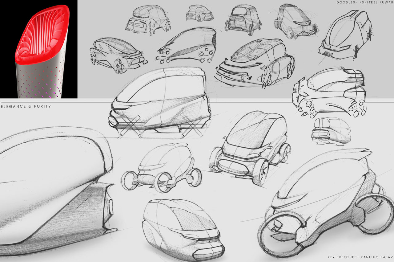 vehicle，automobile，city mini car，industrial design，