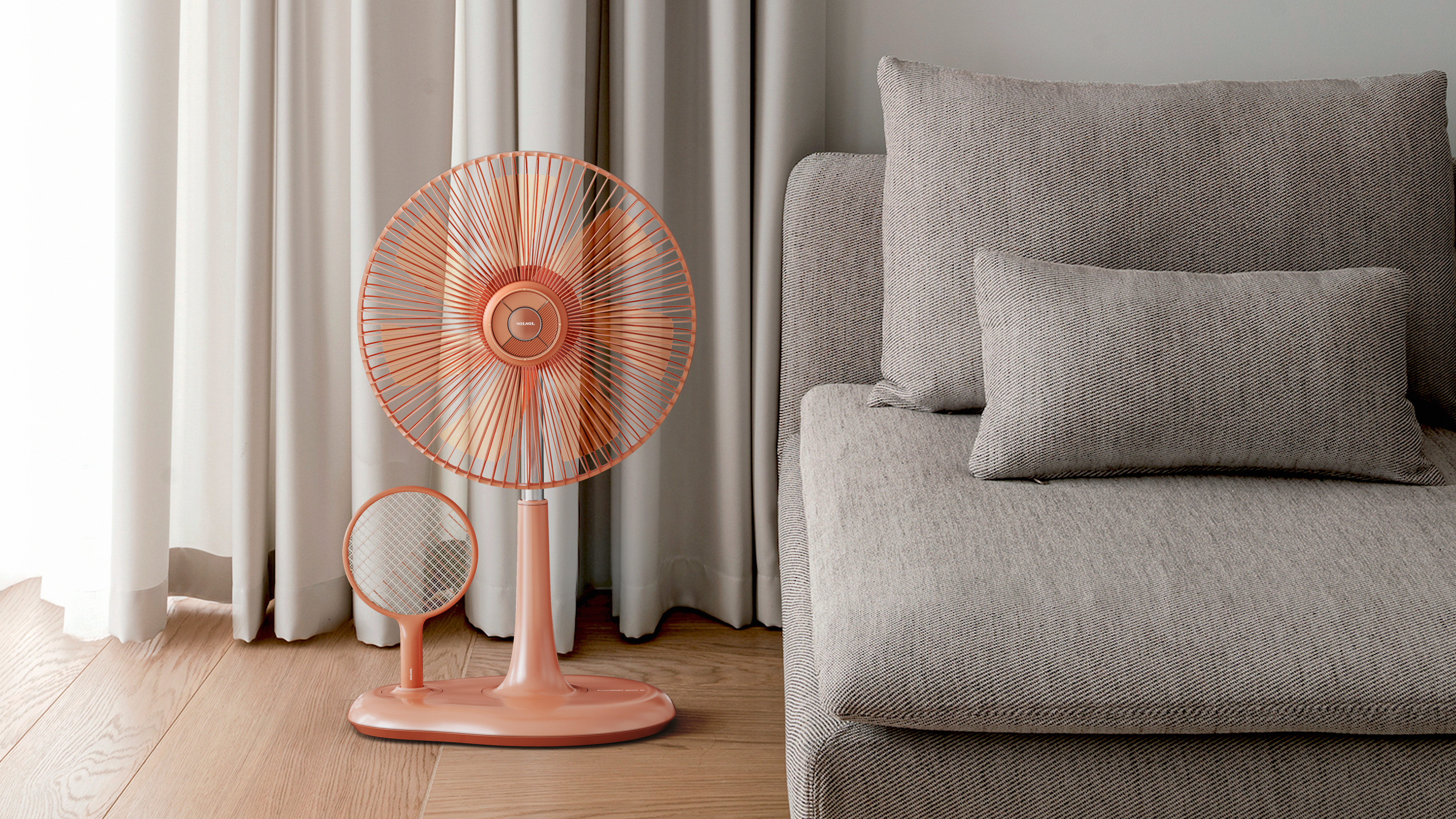 Fan，Electric fly swatter，SOLSOL，