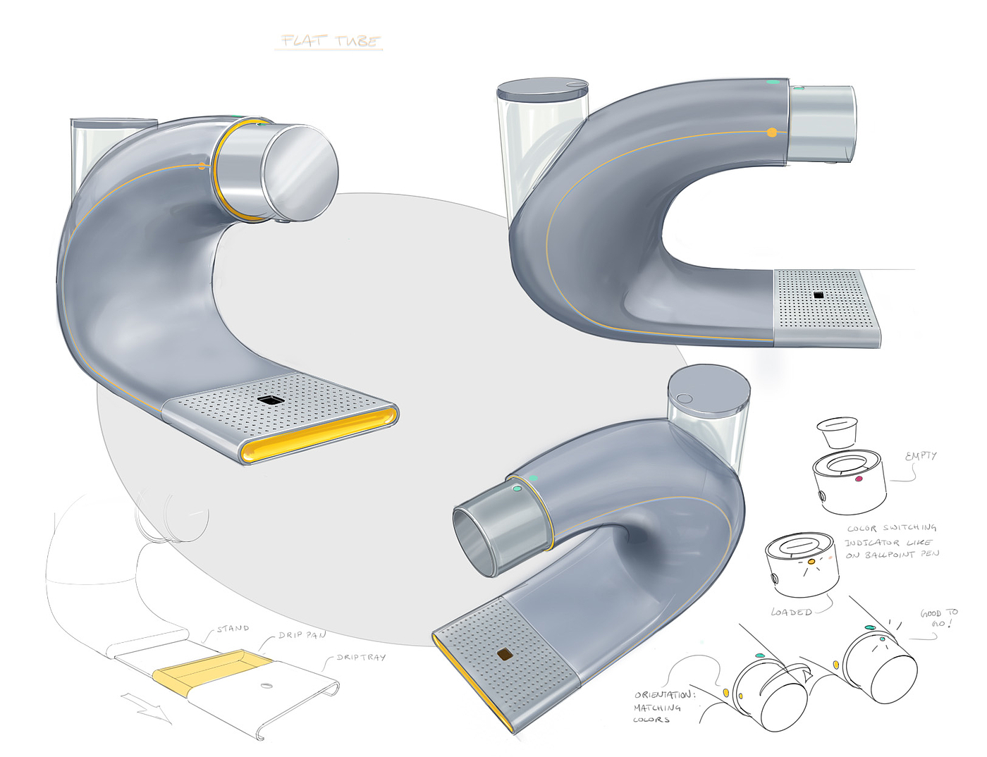 Splash，Manual，Coffee machine，product design，