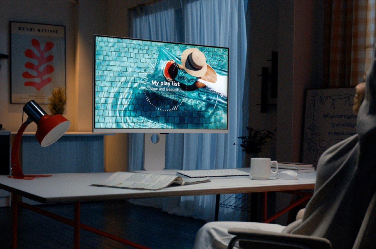 LG MYVIEW32 英寸4K显示器就像智能电视 - 普象网
