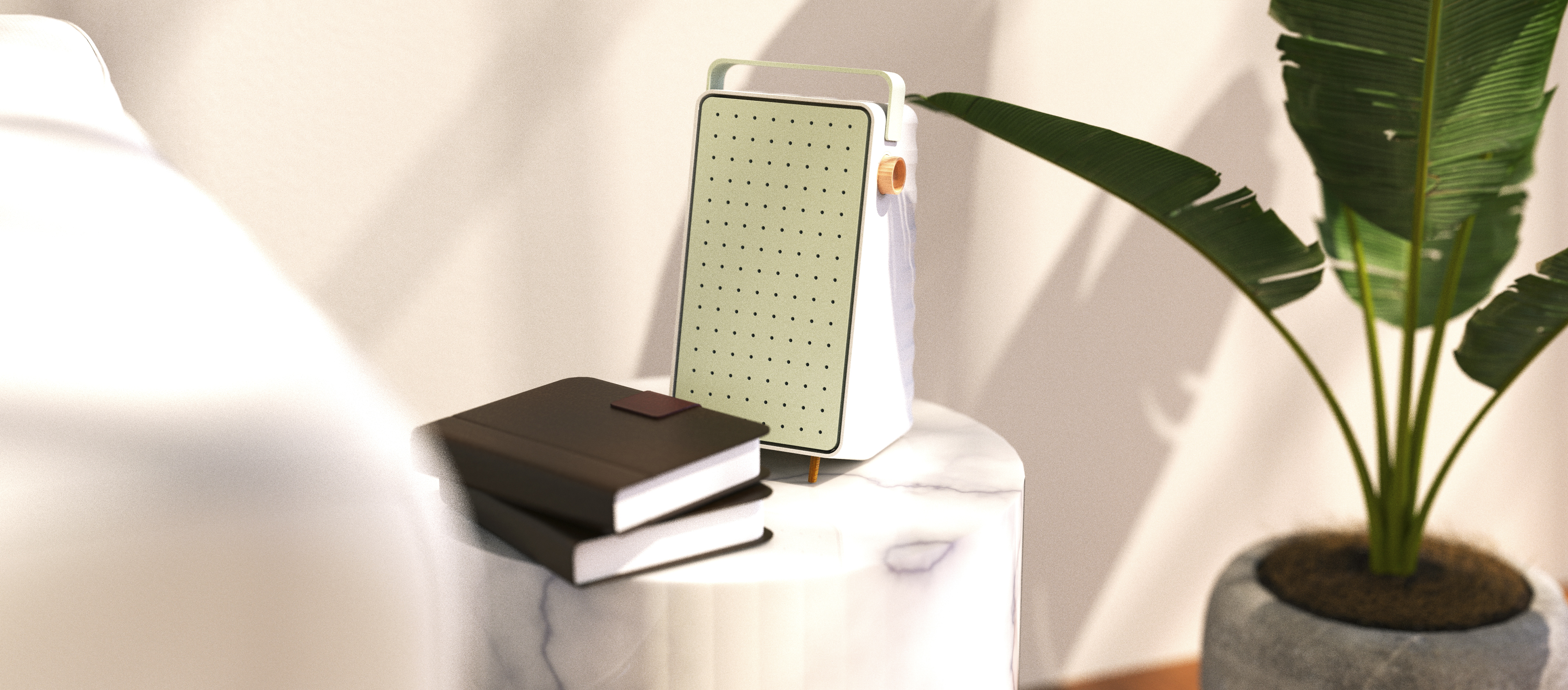 Fredda，Compact，air conditioner，product design，