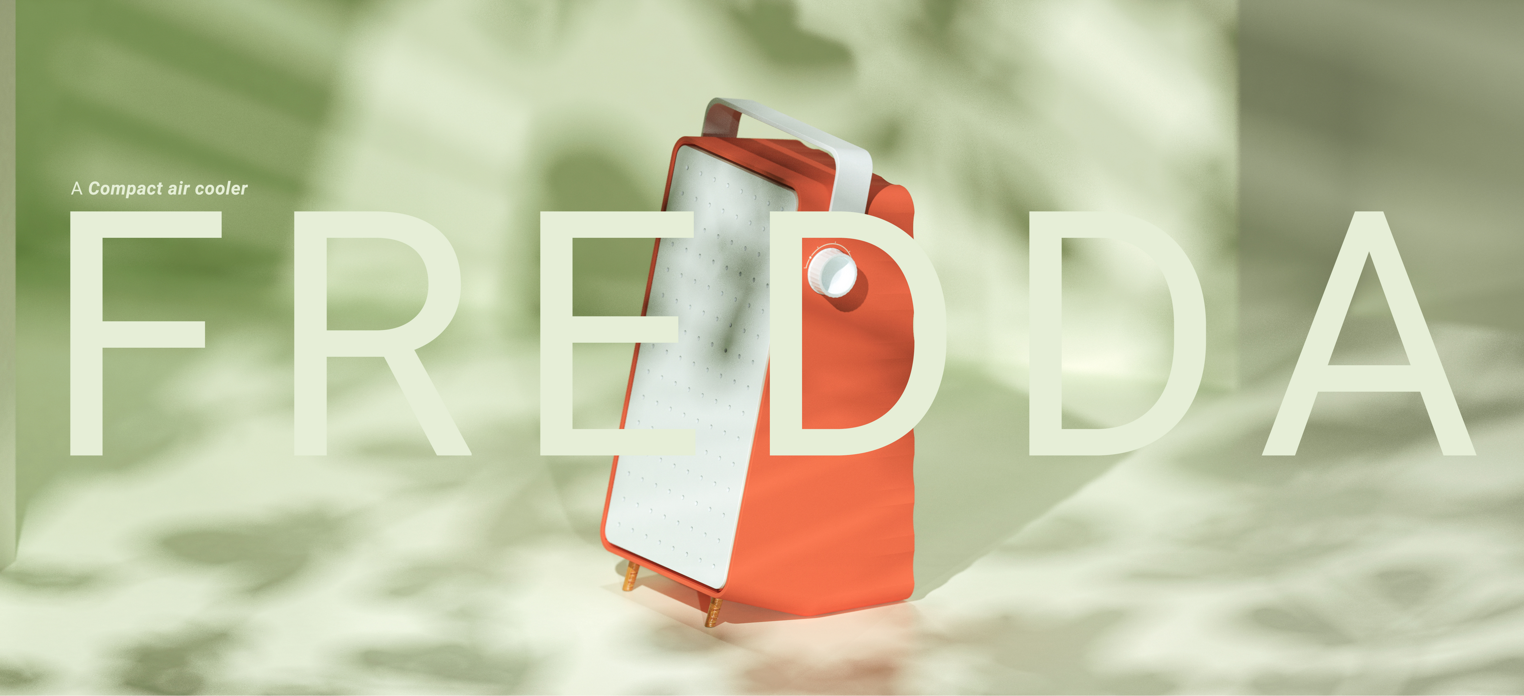 Fredda，Compact，air conditioner，product design，