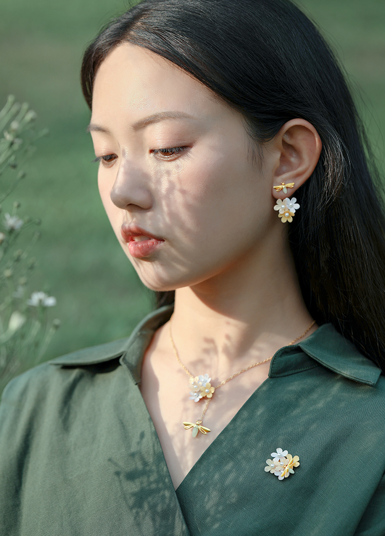 glowworm，Original Jewelry Design，Niche design，Gift recommendation，Good gift，Couple Gift，Girlfriend gift，cure，