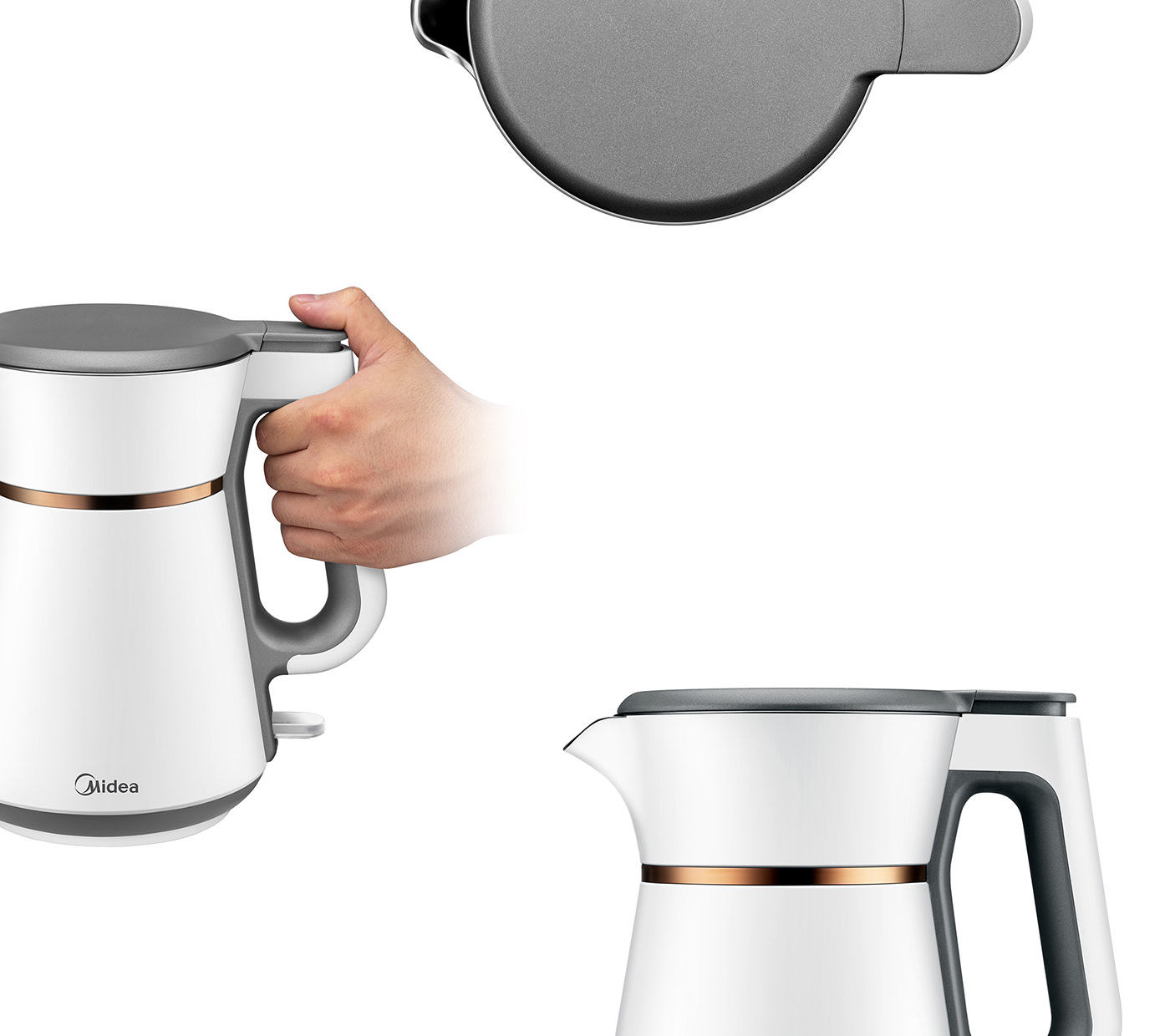 Electric Kettle，Electric kettle，small home appliances，Midea，