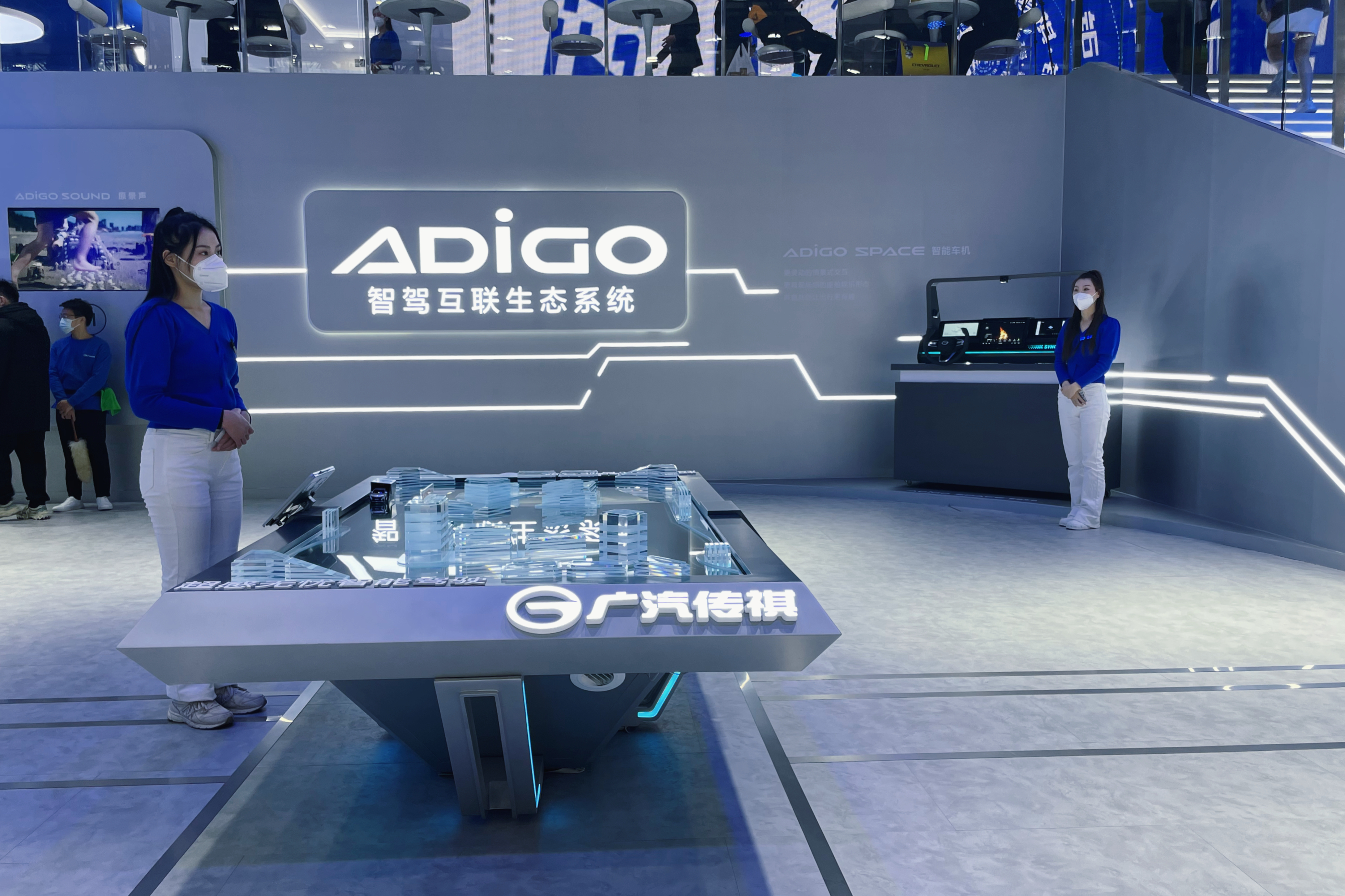 Car cockpit，Intelligent cockpit，GAC Trumpchi，cockpit，industrial design，product design，Intelligent car machine，