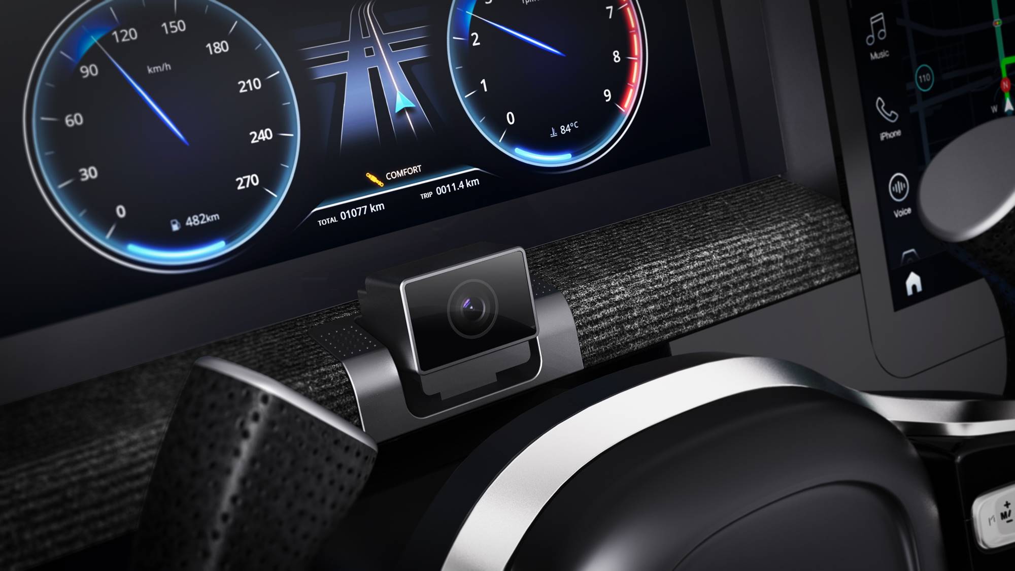 Car cockpit，Intelligent cockpit，GAC Trumpchi，cockpit，industrial design，product design，Intelligent car machine，