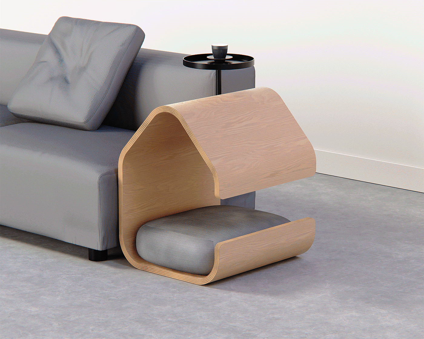 Dog Hut，家具，边桌，创意，