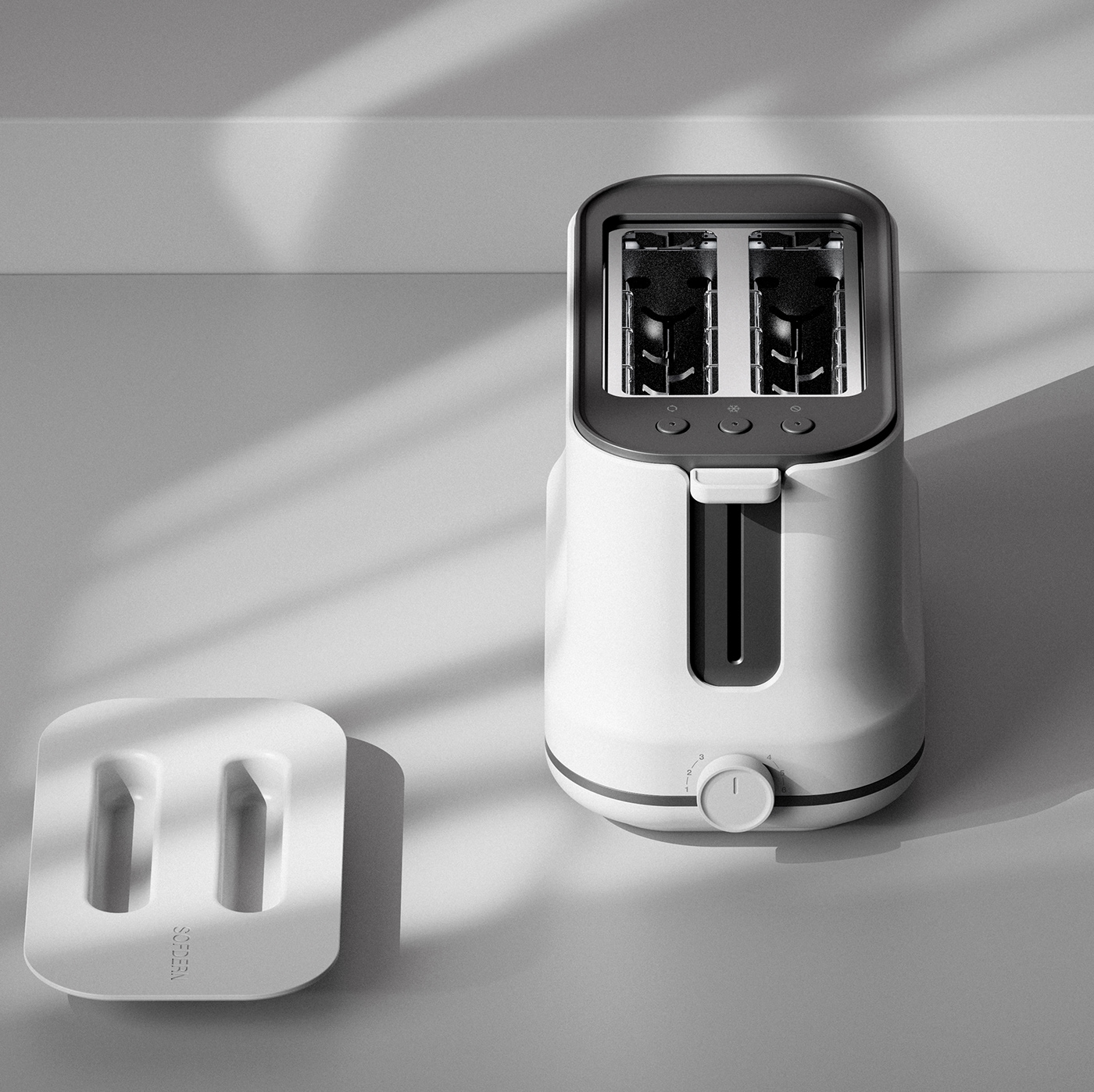 toaster，Household Electric Appliances，Kitchen appliances，SOFDERN，