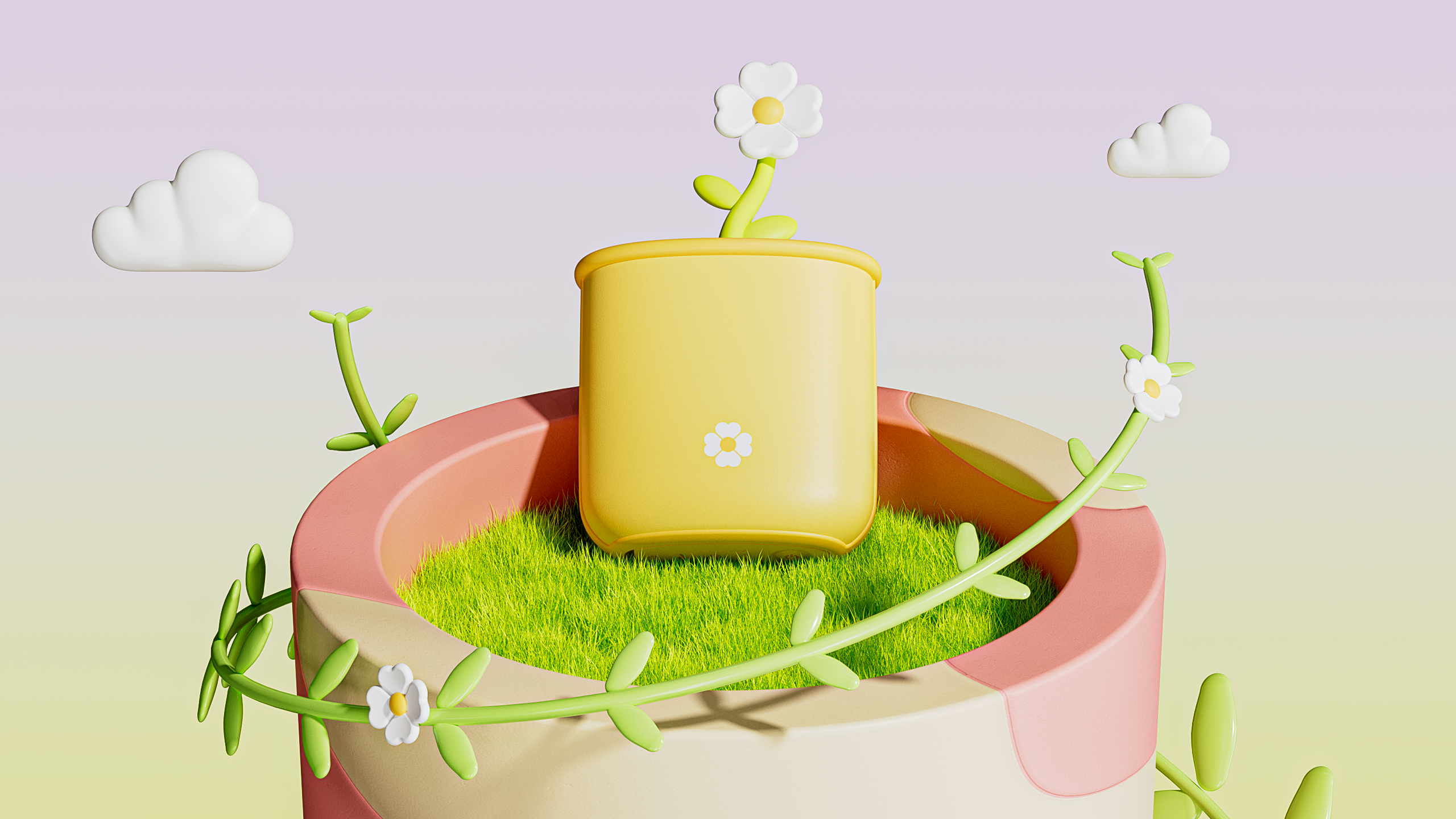 Interesting design，Hand warmer，Render，industrial design，product design，