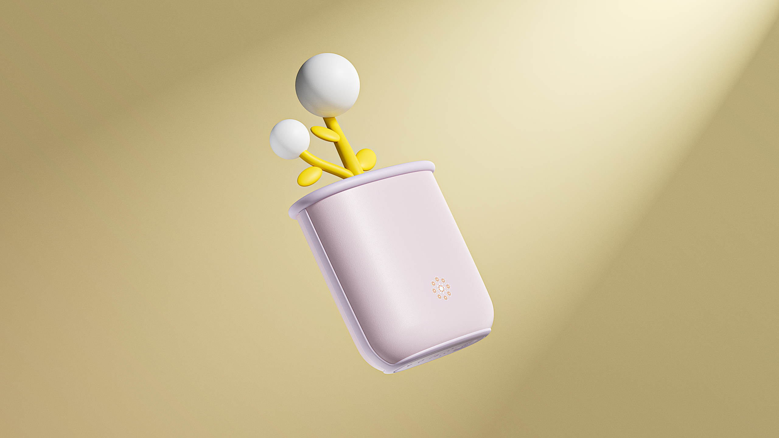 Interesting design，Hand warmer，Render，industrial design，product design，